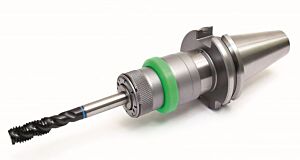 TD0136MAACISO02 Maschiatore con attacco conico con compensazione assiale ISO40 - DIN 69871-A -  per filettature da M3 a M12 - attacco bussola Dia. 19mm