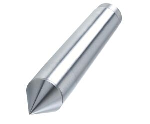 326816 Contropunta fissa Rohm FZS - DIN 806, gambo cono morse CM5, con cuspide intera in metallo duro, rettificata