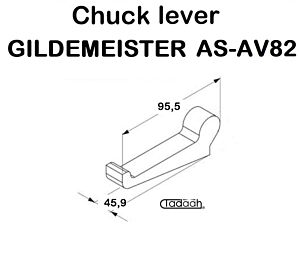 327-10-2130-002 Nasello per tornio plurimandrino Gildemeister - DMG Mori AS82-AV82