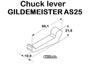 341-10-2130-001Nasello per tornio plurimandrino Gildemeister - DMG Mori AS25