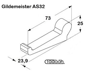 342-10-2130-002 Nasello per tornio plurimandrino Gildemeister - DMG Mori  AS32
