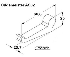 342-10-2130-003 Nasello per tornio plurimandrino Gildemeister - DMG Mori AS32   