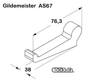 355-10-2130-051 Nasello per tornio plurimandrino Gildemeister - DMG Mori AS67