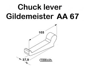 355-10-2130-055 Nasello per tornio plurimandrino Gildemeister - DMG Mori AA67