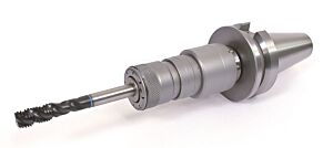 TD0136MARIBT11, Maschiatore  a cambio rapido con passaggio lubrificante, attacco ISO40 - MAS403-BT- B con compensazione assiale