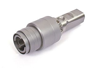 TD0136MARID04 Maschiatore con refrigerazione interna attacco cilindrico Dia. 25mm DIN 1835 con compensazione assiale, capacità maschiatura da M6 a M20 - attacco bussola Dia. 31mm