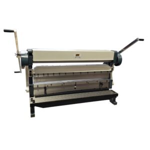 LTF 371007 Calandra-Cesoia-Piegatrice 3 in 1 per la tranciatura di acciaio, alluminio, ottone, piombo, rame e plastica - Lunghezza lama 1067 mm
