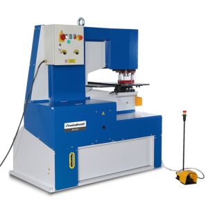 METALLKRAFT 3818085 Punzonatrice idraulica con comando a pedale, modello HLS 85S, forza di punzonatura 85 tonnellate