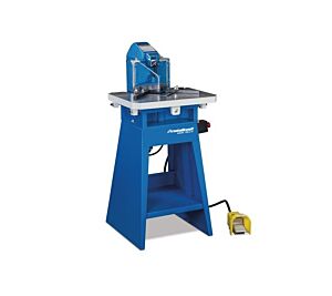 METALLKRAFT 3833130 Scantonatrice pneumatica a pedale per lamiere Modello AKM 130-3 P, dimensioni tavola 600x460mm