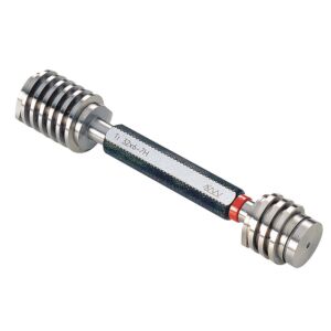 SCHMALKALEN 3919.08 Calibro a tampone filettato passa/non passa per filettature trapezoidali 7H TPN= Ø 18x4 mm