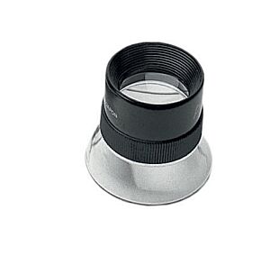 RUPAC 4010039 Microlente di ingrandimento 15x serie MicroMet con lente acromatica, Campo visivo 19mm