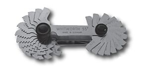 VG409-111 Assortments screw pitch gauges 28 blades - Thread Whitworth 55°