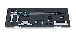 4118807 Mahr universal digital caliper IP67 - Measuring range 0-200 mm, Accuracy 0.03, Depth gauge 3.8x1.3