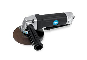 13009700 AIRTEC Smerigliatrice angolare pneumatica modello 416, 125mm per lavori gravosi con disco 5", leva di sicurezza e scarico posteriore