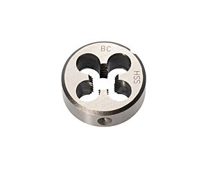 Bohrcraft 4202 11 01815 Filiera tonda DIN EN 22568 HSS-G rettificata MF filetto M= MF18 passo= 1,50 mm Ø esterno= 45 mm spessore= 14 mm