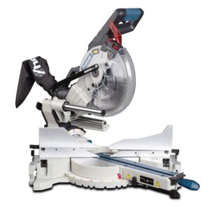 HOLZKRAFT 5701254 Troncatrice radiale per falegnamerie con scorrimento - Modello KGZ 2540 Vario - lama: Ø250 mm