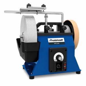 HOLZCRAFT 5750256 Molatrice universale per secco/umido 150W, modello NTS 256, monofase 230V, dimensione mola 205x50mm