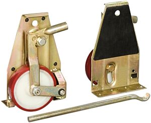 UNICRAFT 6191000 - Set di 2 sollevatori manuali e 1 leva, portata 1t, modello HR 1000