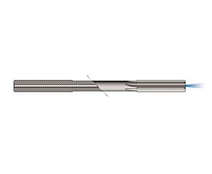620 UTENSILERIA OSSOLANA Alesatori in metallo duro per fori ciechi, taglienti dritti, refrigerazione interna, codolo cilindrico Toll. h6, con diametro a progressione centesimale a scelta
