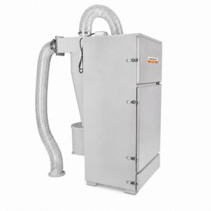 UNICRAFT 6204090 Depolveratore centrifugo, modello ZAA 34, monofase 230V, 550 W, con filtro a cartuccia, capacità di aspirazione 15 m³/min