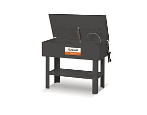 UNICRAFT 6220150 Vasca lavapezzi volume cabina 150 litri per un'accurata pulizia di parti complesse, flusso detergente 3,3 l/min, modello TWG 150