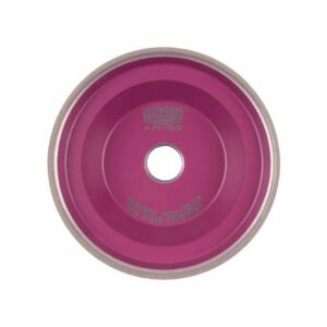 TYROLIT 640777 Mola a tazza CBN a legante resinoide per l'affilatura a secco, dimensione di grana di B126B AMIGO, diametro di alessaggio 20mm, per utensili da taglio del legno e metallo