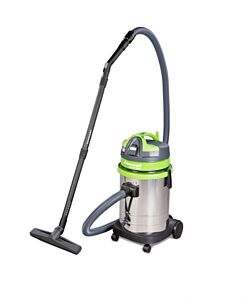 CLEANCRAFT 7001135 Aspiratore a umido e secco, motore 230 V-50 Hz 1kW, modello wetCAT 133 IE