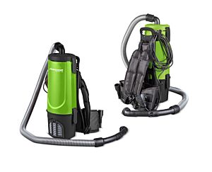 7003115 CLEANCRAFT Comfortable and practical industrial backpack vacuum cleaner for effortless working, model flexCAT 104, 4 l, 700 W