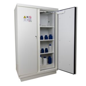 ECOSAFE 795+M11 2-Door Tall Safety Multi-Hazard Cabinet for the storage of hazardous, corrosive and toxic substances - Storage capacity 240L