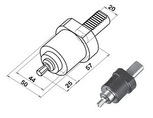 9R22012 Brocciatore per interni VDI20 3425-2 DIN 69880