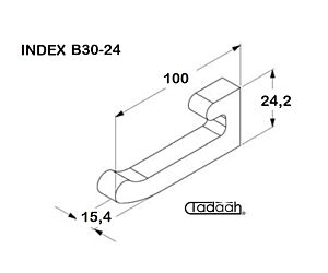 A53283 Nasello per tornio INDEX - B 30-24