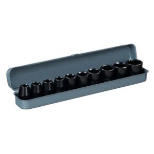 AIRCRAFT 2400001 - Set 10 bussole per avvitatori attacco 1/2" fornite con cassetta di metallo