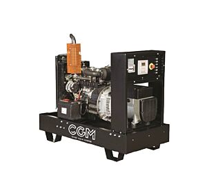 CGM 14P Gruppi Elettrogeni srl Generatore di corrente industrial 11.2kW modello B20, trifase 400V, avviamento manuale o automatico e regolazione di tensione AVR