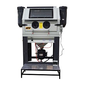 ASTURO 3204990 - Sabbiatrice a pressione 230V 50HZ completa di 2 aspiratori