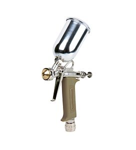 ASTURO 00168 Low pressure mini manual spray gun Model C, Upper 125cc aluminium tank - Nozzle diameter choice 0.5 - 0.7 - 1.0mm