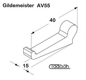 55-4469-2 Nasello per tornio plurimandrino Gildemeister - DMG Mori AV55