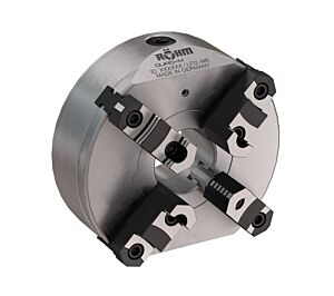 RÖHM 185340 Mandrino autocentrante manuale 4 griffe serie DURO-M, griffe base e griffe riportate, DIN 6350 attacco cilindrico, forma A - Diametro esterno 500mm