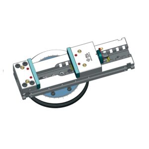 C0BAS125MD010 CUTER Base girevole per morsa modulare CUTER con ganasce 125mm 