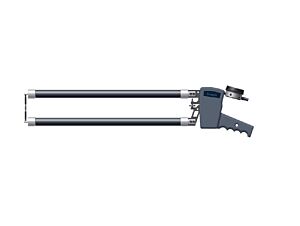 KROEPLIN 961.964 Comparatore digitale per esterni Modello C12100, campo di misura 0-100 mm, lunghezza braccio 532 mm, IP67