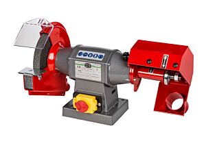 NEBES C-200M Macchina combinata con spazzola per pulitura/lucidatura e mola per sgrossatura, motore monofase 675W