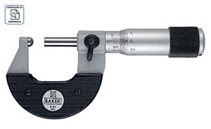 RUPAC C2557125 Micrometri centesimali per superfici convesse, Serie MicroMet PLUS, esecuzione sfera/sfera - Campo di misura a scelta