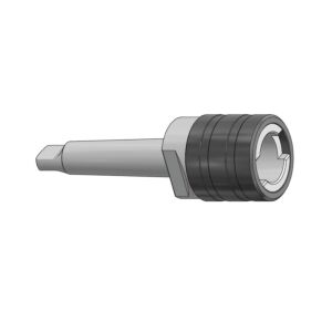CM2B.MCR1TC GAETANO CAPORALI Maschiatore con compensazione assiale, gambo Cono Morse 2 e attacco bussola Diametro 19mm