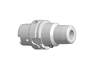 GAETANO CAPORALI HSK63A.H125.HY32 Mandrino idraulico ad alta precisione per serraggio utensili con gambo cilindrico 32mm, Lunghezza 125mm - Attacco HSK63-A DIN 69893-1