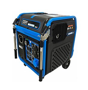 CGM Gruppi Elettrogeni srl 8000IE Generatore di corrente super power inverter SILENZIATO con carello e telecomando a benzina 7.2kW, monofase 230V, con avviamento elettrico e regolazione di tensione AVR