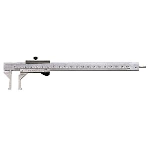 BORLETTI CNSI Vernier caliper for internal grooves with tapered jaws
