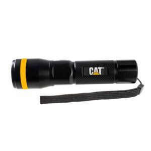 Caterpillar CAT LIGHT CT2500 - Taktische Taschenlampe mit 300 Lumen Fokussierstrahl und AAA-Batterieversorgung