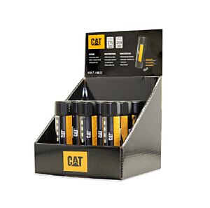 Caterpillar CAT LIGHT CT34109 - Zweistrahlige Taschenlampe Display 200 Lumen 9 Stück