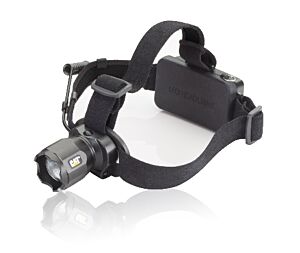 Caterpillar CAT LIGHT CT4205 Lampada frontale ricaricabile focusing headlamp,  380 lumen tecnologia CREE LED con ricarica USB