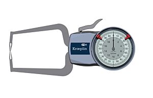 3501115 External dial indicator with probe arms, measuring range 0-20mm, IP65