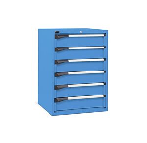 Fami arredamenti D33A100C0100104 Cassettiera da lavoro per arredo industriale, 6 cassetti, dimensioni 714x726x1000mm